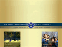 Tablet Screenshot of huronvalleycatholicschool.org